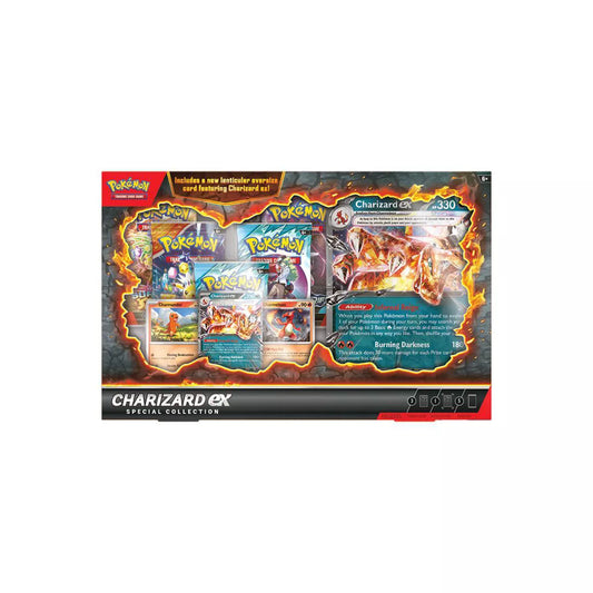 ClashSummit — Pokemon Charizard ex Special Collection Box – Official Pokemon TCG Product by ClashSummit