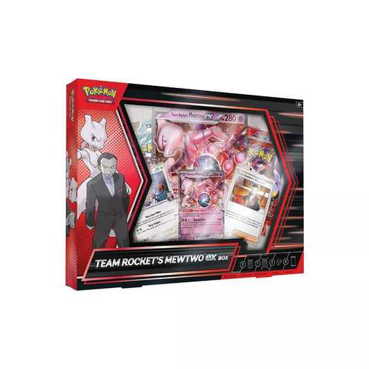ClashSummit — Pokemon Team Rocket's Mewtwo ex Box – Official Pokemon TCG Product by ClashSummit