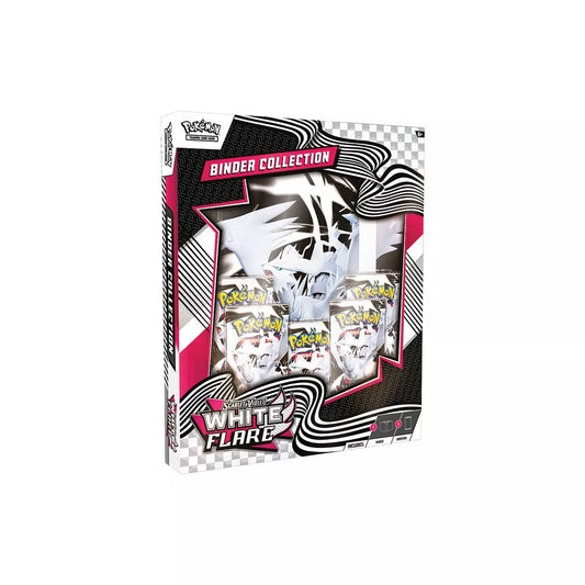 ClashSummit — Pokemon Scarlet & Violet: White Flare Binder Collection Box – Official Pokemon TCG Product by ClashSummit