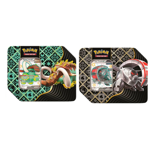 ClashSummit — Pokemon Scarlet & Violet Paldean Fates Tin – Official Pokemon TCG Product by ClashSummit