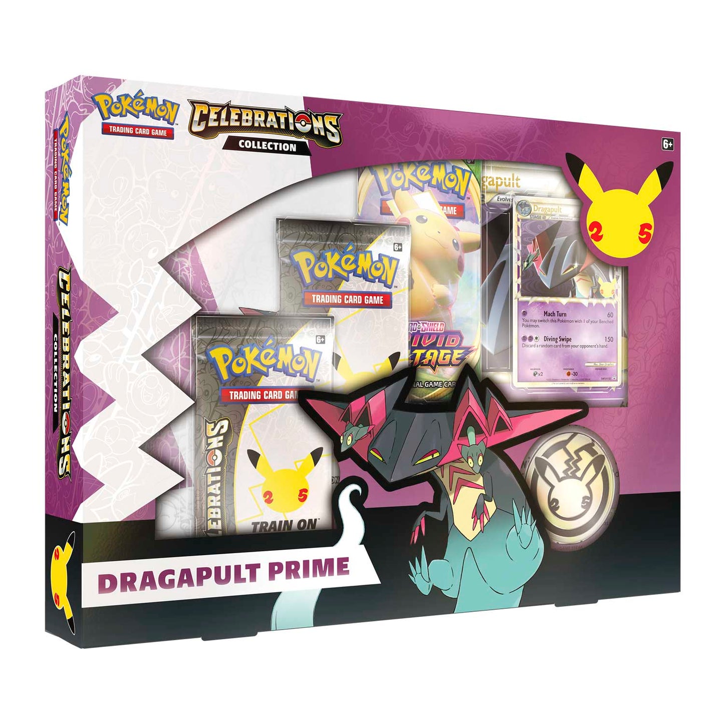 ClashSummit — Pokemon Celebrations Collection Dragapult Prime Box – Official Pokemon TCG Product by ClashSummit