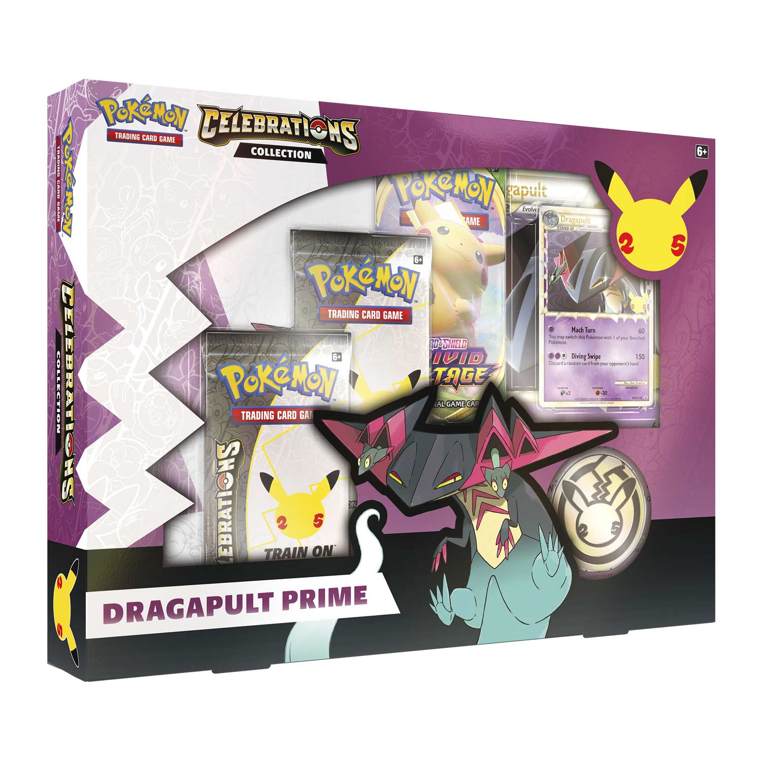 ClashSummit — Pokemon Celebrations Collection Dragapult Prime Box – Official Pokemon TCG Product by ClashSummit