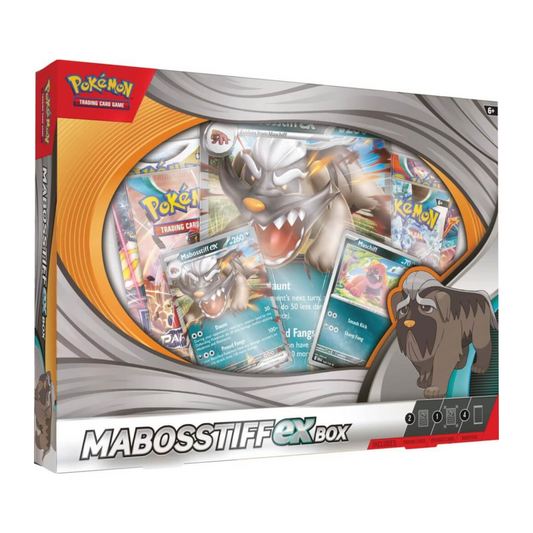 ClashSummit — Pokemon Mabosstiff EX 6 Box Case – Official Pokemon TCG Product by ClashSummit