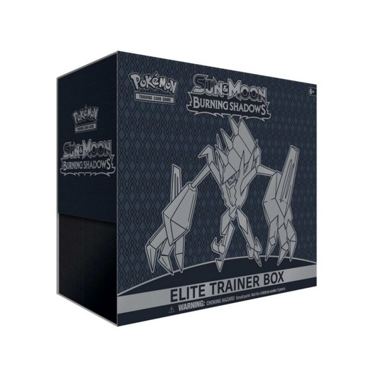 ClashSummit — Pokemon Sun & Moon Burning Shadows Elite Trainer Box – Complete Trainer Kit with Accessories by ClashSummit