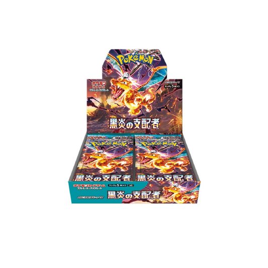 ClashSummit — Japanese Pokemon Scarlet & Violet Ruler of the Black Flame Booster Box (Japanese) – Rare & Exclusive Cards by ClashSummit