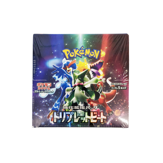ClashSummit — Japanese Pokemon Scarlet & Violet Triplet Beat Booster Box – Rare & Exclusive Cards by ClashSummit