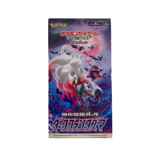 ClashSummit — Japanese Pokemon Japanese Sword & Shield Dark Phantasma Booster Box – Rare & Exclusive Cards by ClashSummit