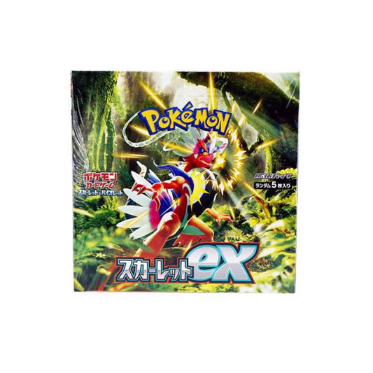 ClashSummit — Japanese Pokemon Scarlet & Violet Scarlet ex Booster Box – Rare & Exclusive Cards by ClashSummit
