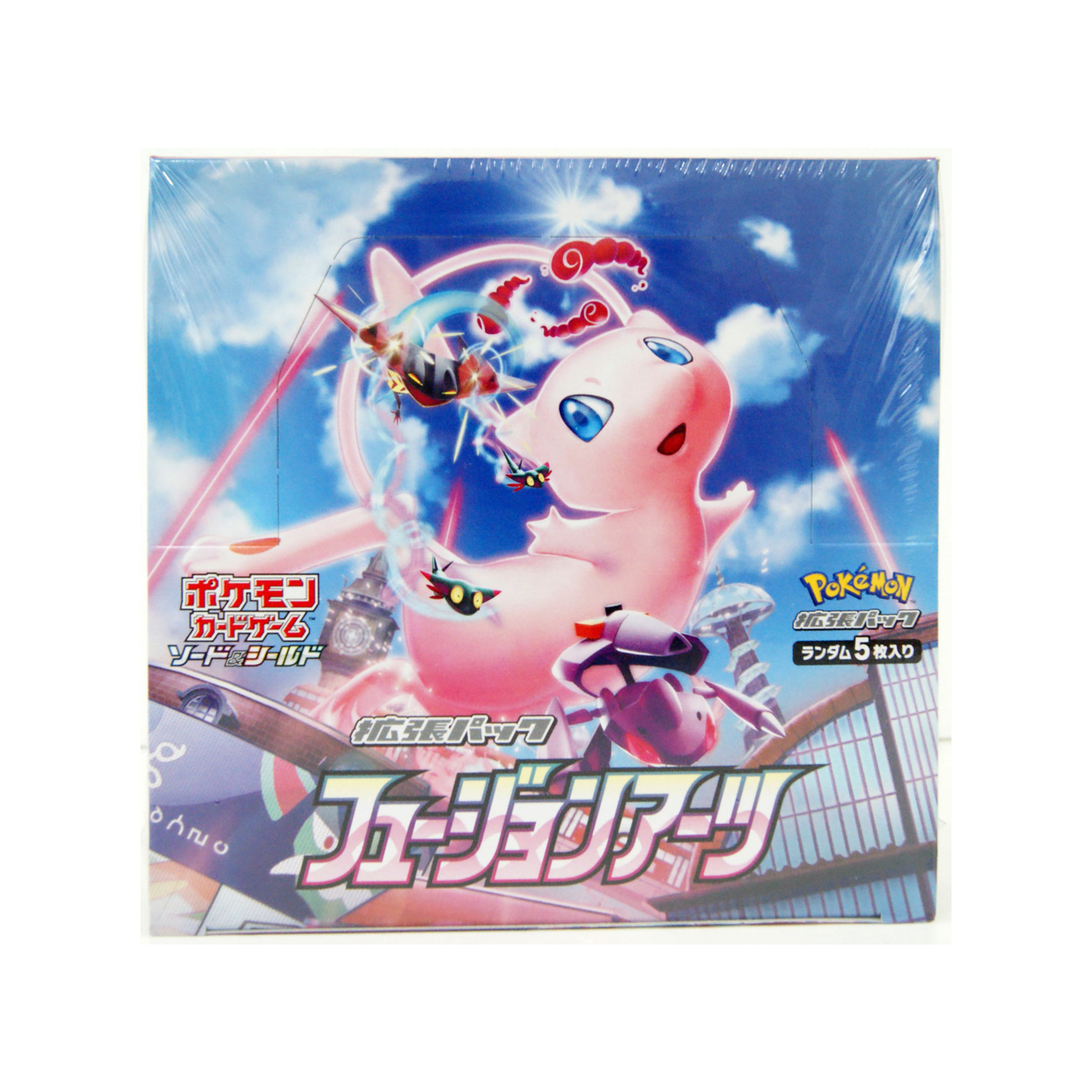 ClashSummit — Japanese Pokemon Sword & Shield Fusion Arts Booster Box – Rare & Exclusive Cards by ClashSummit