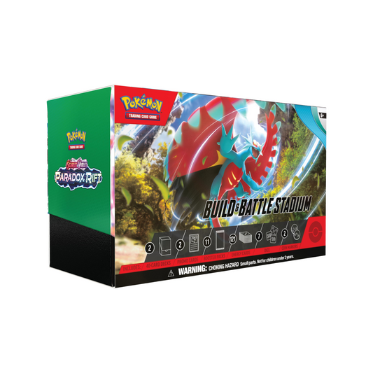 ClashSummit — Pokemon Scarlet & Violet Paradox Rift Build & Battle Stadium Box – Official Pokemon TCG Product by ClashSummit