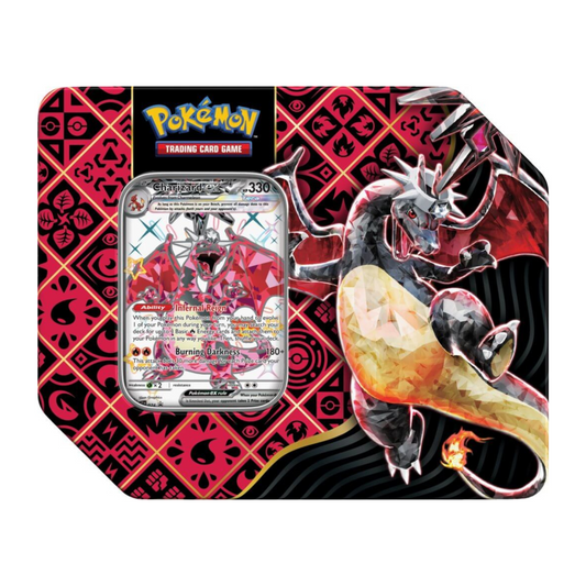 ClashSummit — Pokemon Scarlet & Violet Paldean Fates Tin - 6 Tin Case – Official Pokemon TCG Product by ClashSummit