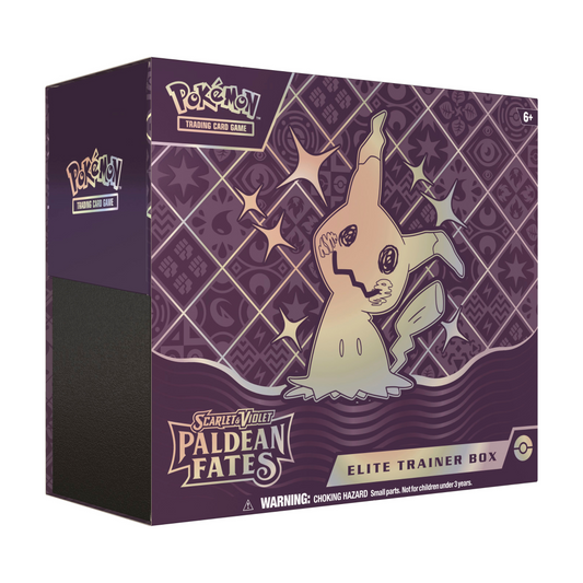 ClashSummit — Pokemon Scarlet & Violet Paldean Fates Elite Trainer Box – Complete Trainer Kit with Accessories by ClashSummit