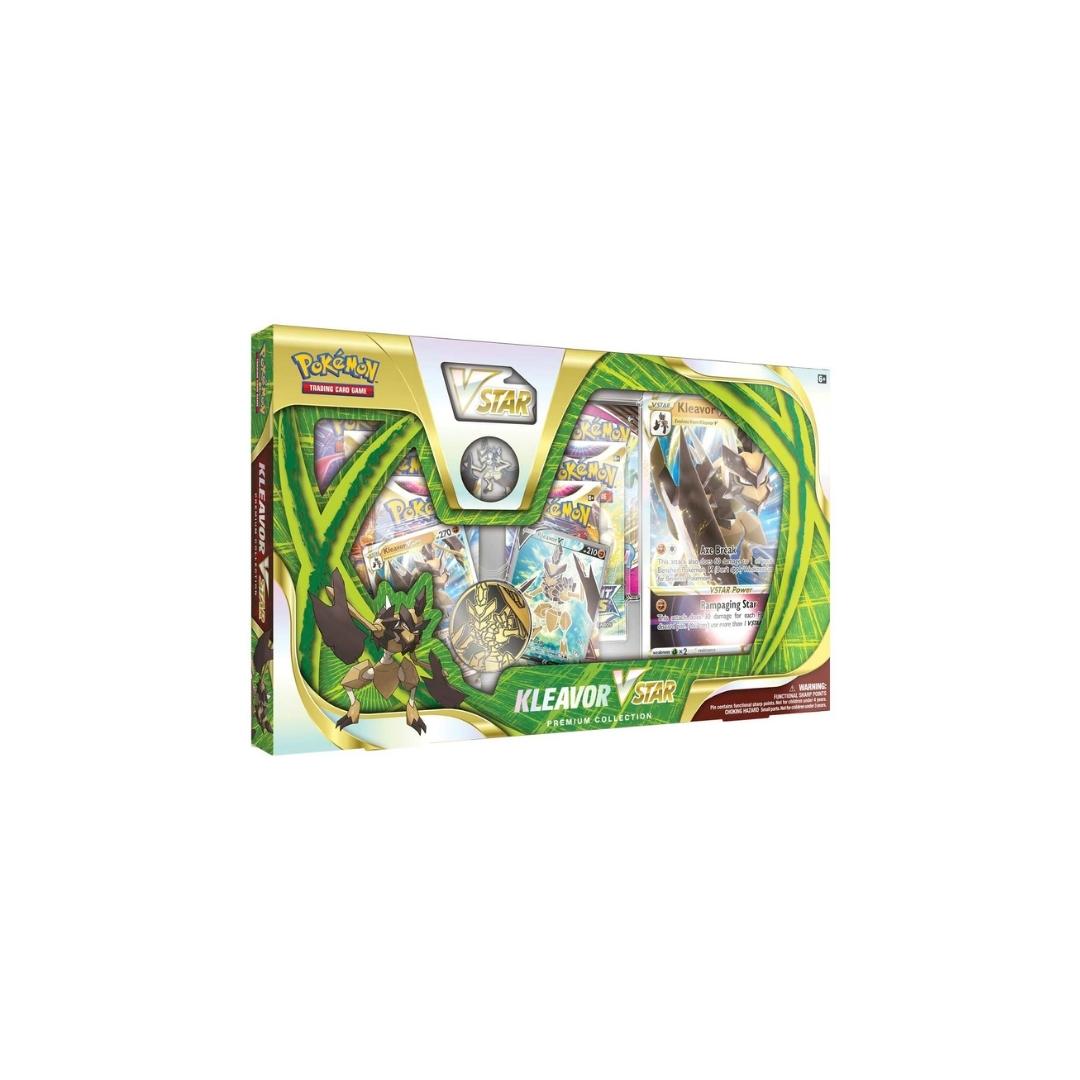 ClashSummit — Pokemon Kleavor VStar Premium Collection – Official Pokemon TCG Product by ClashSummit