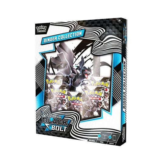 ClashSummit — Pokemon Scarlet & Violet: Black Bolt Binder Collection Box – Official Pokemon TCG Product by ClashSummit