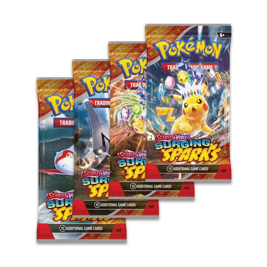 ClashSummit — Booster Packs SET OF 4 – Authentic Japanese Pokemon Cards by ClashSummit