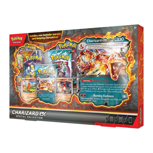 ClashSummit — Pokemon TCG Charizard Ex Special Collection Box – Official Pokemon TCG Product by ClashSummit