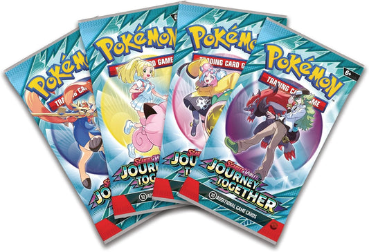 ClashSummit — Pokemon TCG Journey Together Booster Packs - SET OF 4 – Authentic Japanese Pokemon Cards by ClashSummit