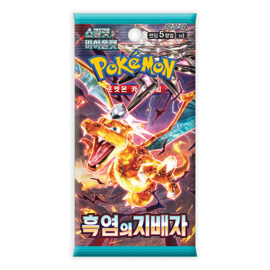 ClashSummit — Pokemon TCG Ruler of the Black Flame SV3 Booster Pack (Korean) – Authentic Japanese Pokemon Cards by ClashSummit