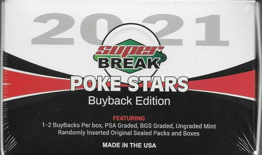ClashSummit — 2021 Super Break Pokemon Poke Stars Buyback Edition – Official Pokemon TCG Product by ClashSummit