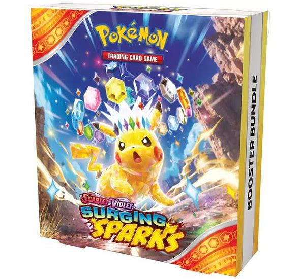 ClashSummit — Pokemon Scarlet & Violet Surging Sparks Booster Bundle – Official Pokemon TCG Product by ClashSummit